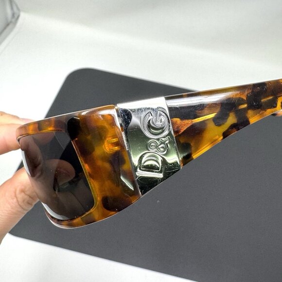 Dolce & Gabbana D&G 3001 502/73 Tortoise Havana 65mm Sunglasses Scratched Lenses main image 14